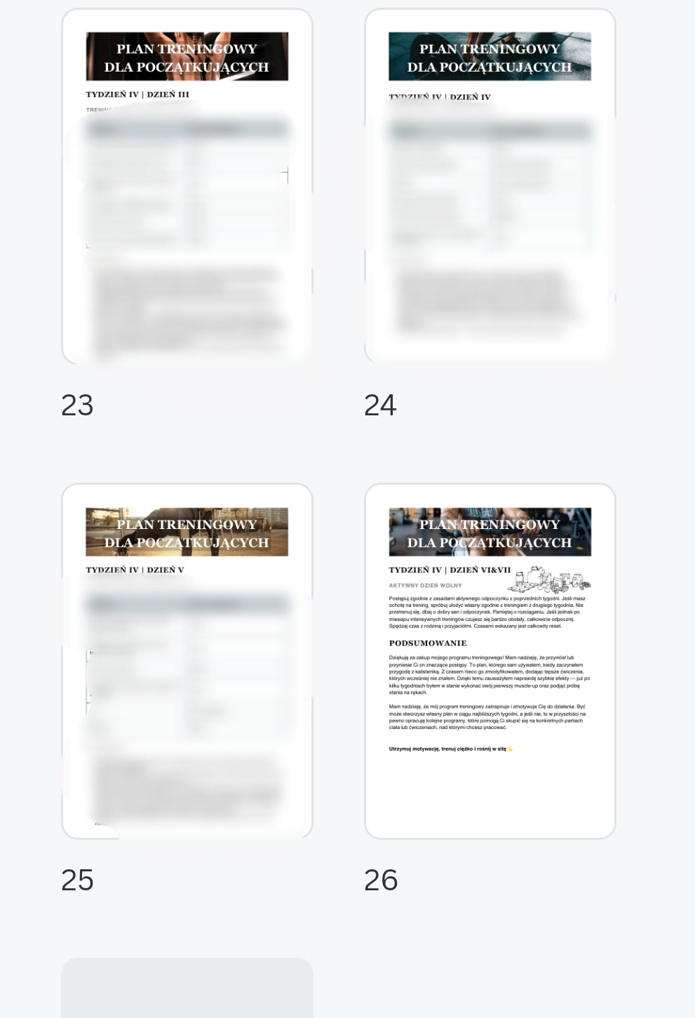 Calisthenics bodyweight program for beginners - 4 weeks program PL/ENG