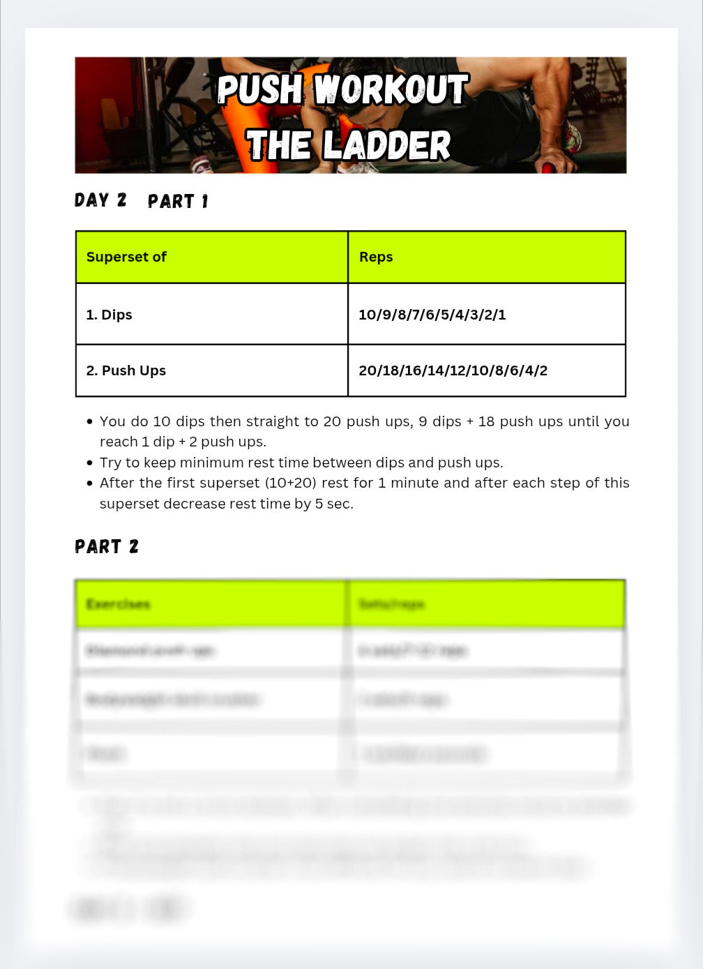 30 Days Bodyweight Challenge